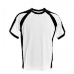 Camisa blanca deportiva de manga corta